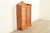 Victorian Antique Victorian Carved Oak Two-Door Bookcase Cabinet | Circa 1920s For Sale - Image 3 of 13