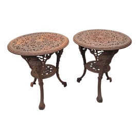 Example of Outdoor Side Tables