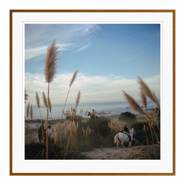 Pebble Beach 1976 by Slim Aarons Framed C-Print For Sale