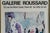 This is an original vintage French art exhibition poster from 1977. It features a colorful watercolor painting by French...