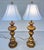 1920s Pair of Monumental 1920s Italian Carved Giltwood Pineapple Table Lamps - 36" Tall Hollywood Regency For Sale - Image 5 of 18
