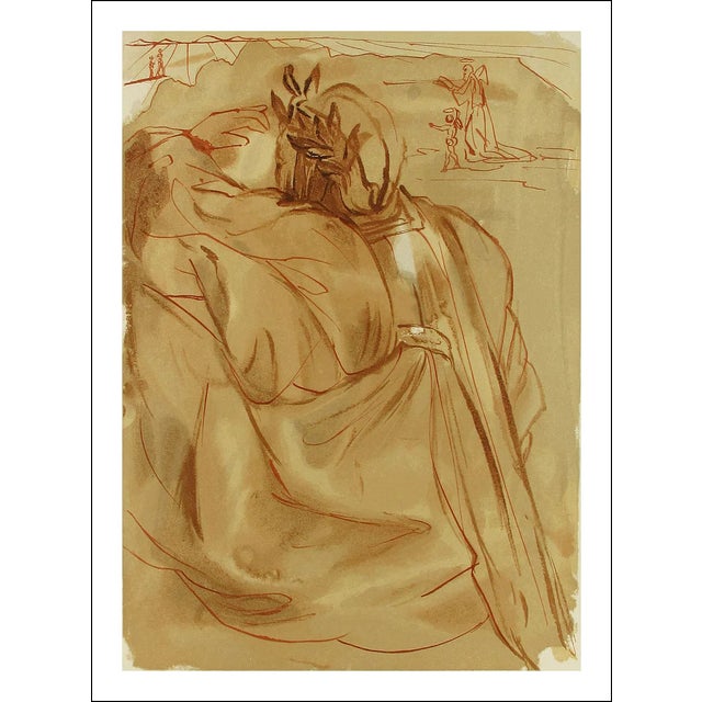 Artist: Salvador Dali Country: Spain Title: Purgatory 30 – Announcement of Great Event Medium: Original Woodcut Marks: Not...