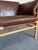 Arne Norell Ilona Safari 2 Seat Sofa in Brown Leather, Sweden 1960’s For Sale - Image 10 of 12