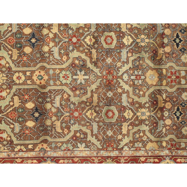 Fine Hand Knotted Ralph Lauren Design For Sale - Image 4 of 5