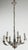 Silver Plated French Art Deco Chandelier For Sale - Image 9 of 9