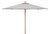 Spritely Home Velop 7.5Ft Squre Wooden Pulley Market Umbrella (No Tilt), Grey For Sale - Image 4 of 4
