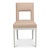 2020s Keyhole Back Leather Dining Chairs, Set of 2 For Sale - Image 5 of 12