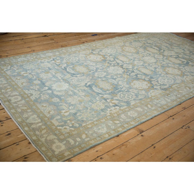 Vintage Distressed Tabriz Carpet - 5'6" x 10'4" For Sale - Image 9 of 12