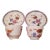 Vintage Spode 1980 Prince Regent Tumbledown Dick Tea Cups and Saucers Sets- 4 Pieces For Sale
