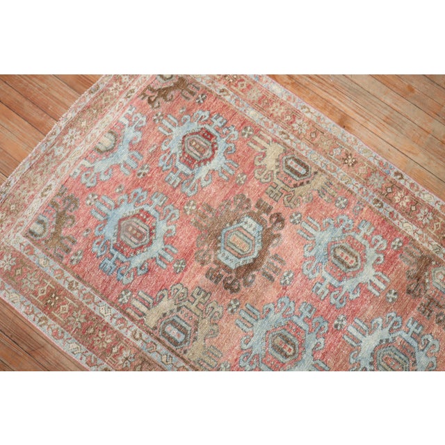 Early 20th Century Antique Persian Malayer Rug For Sale - Image 5 of 18