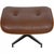 1980s Ottoman in Brown Leather by Charles and Ray Eames, 1980s For Sale - Image 5 of 11