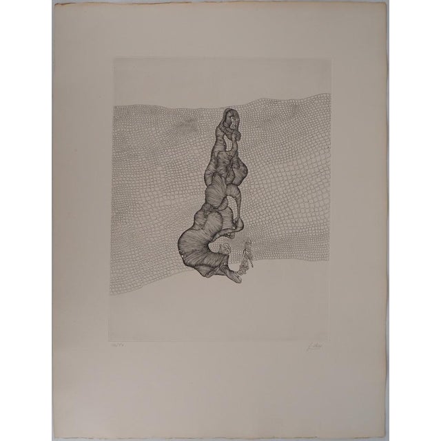 Fred Deux, The Shape, Original Engraving For Sale - Image 6 of 6