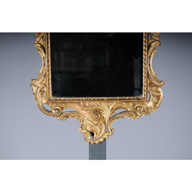 Venetian Baroque Ornately Gilded Wall Mirror, 19th Century For Sale - Image 4 of 18