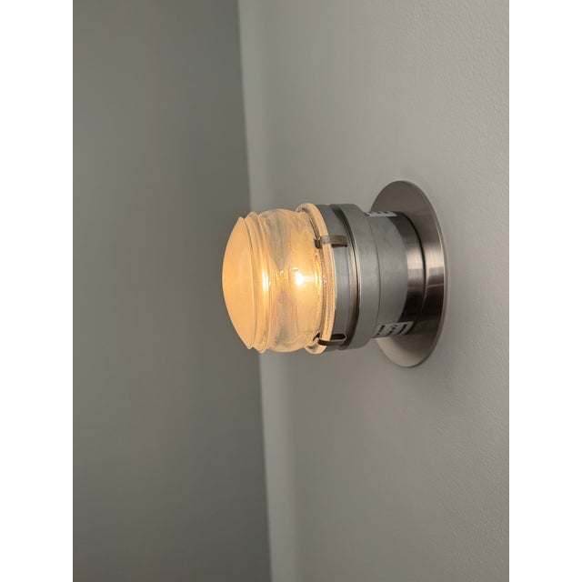 Not Yet Made - Made To Order Joe Colombo 'Fresnel' Wall Lamps for Oluce in Chrome - a Pair For Sale - Image 5 of 17