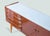 Brown Vintage Italian Sideboard with Glass Top, Mid-20th Century For Sale - Image 8 of 15