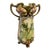 Early 1900s Art Nouveau Faiance Austrian Vase For Sale