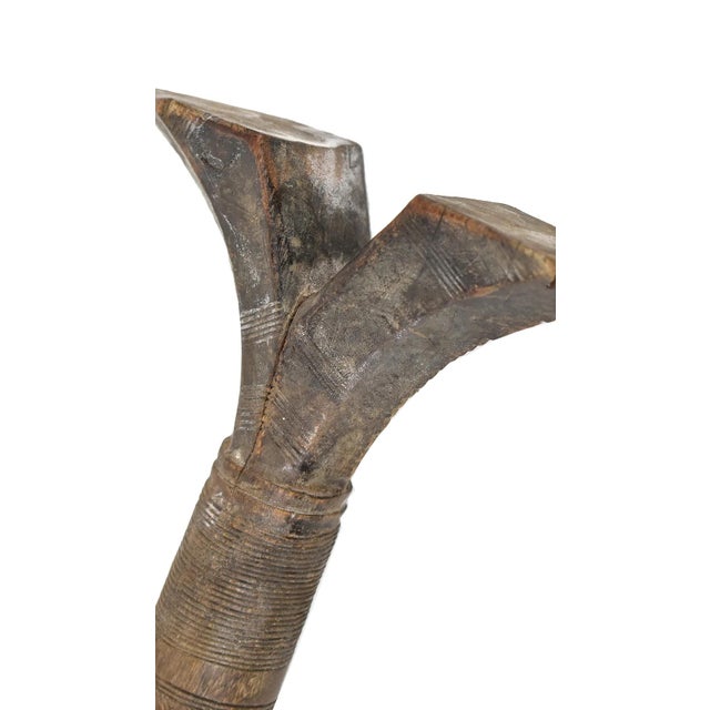 Early 20th Century Early 20th Century Nupe Wood Bed Post Nigeria Pearson Collection For Sale - Image 5 of 5