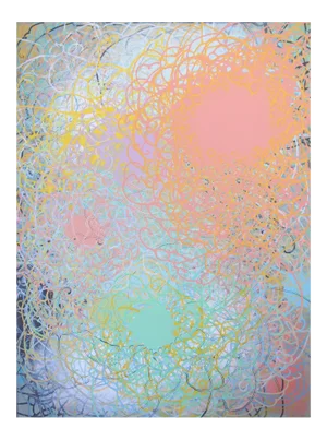Greg Minah, These Elements, 2013, Acrylic on Canvas