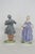 Rococo Style Porcelain Figurines Pair of 2 Courting Couple Made in Japan 5007b For Sale - Image 4 of 10
