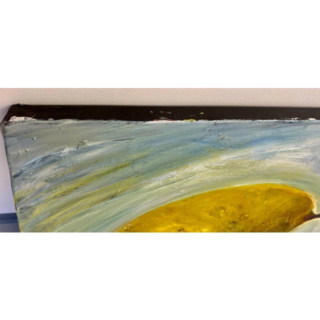 “Lemon Wind” Acrylic on Canvas Painting by Judy Gittelsohn - For Sale In Monterey, CA - Image 6 of 8