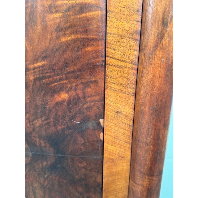 Antique Art Deco Wooden Nightstand, 1930s For Sale - Image 12 of 18