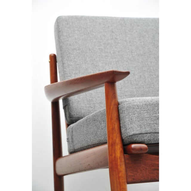 Vintage Lounge Chairs in Teak from Glostrup, 1950s, Set of 2 For Sale - Image 5 of 13