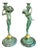 Sprites with Amphorae' by Edward McCartan (1879-1947 USA) Bronze Sculptures Circa 1920s - a Pair For Sale
