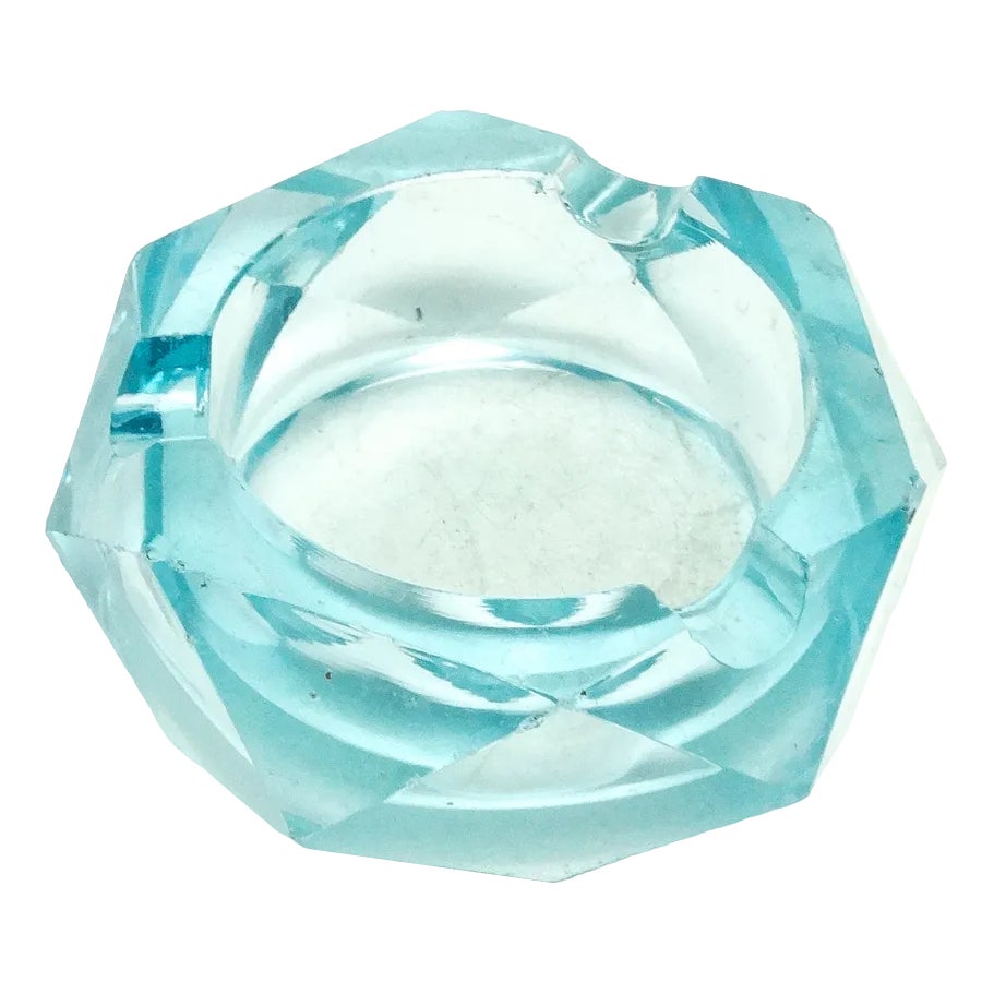 Art Deco Carafe from Zawiercie Glassworks, Poland, 1930s Chairish