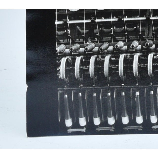 American Margaret Bourke-White (American, 1904-1971) Workers at American Woolen Company, Silver Gelatin Print For Sale - Image 3 of 3