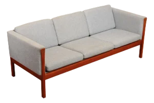 Hans Wegner Danish Modern Teak Sofa