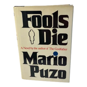 1978 First Impression “ Fools Die” Book by Mario Puzo