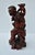 Vintage Chinese Hand Carved Rosewood Figurine of Wise Man For Sale - Image 9 of 13