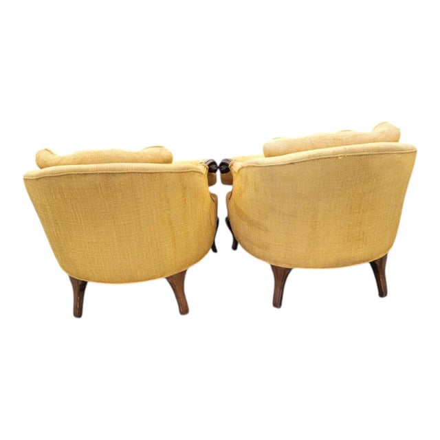 Mid 20th Century Mid 20th Century Pair of Mid-Century Modern American Club Chairs For Sale - Image 5 of 18