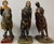 Three Wise Men 18th Century Carved Figures For Sale - Image 9 of 10