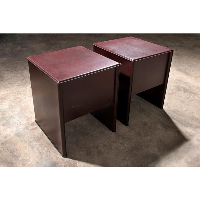 Matteo Grassi Italian Desk and Office Set by Tito Agnoli for Matteo Grassi, 1979, Set of 4 For Sale - Image 4 of 18