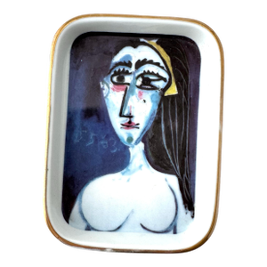 Vintage Picasso Catch All Ring Dish “Buste De Femme Nue Face” Pablo Picasso Decor
