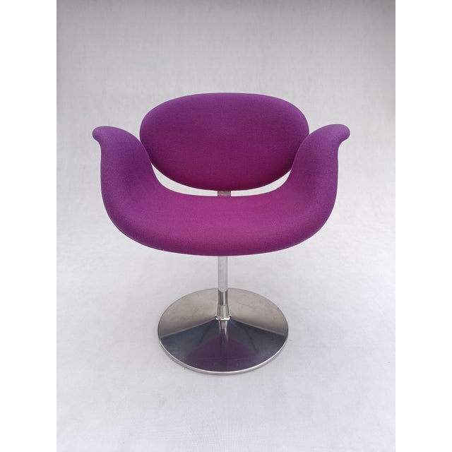 Purple Tulip Chair by Pierre Paulin for Artifort For Sale - Image 3 of 12