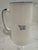 2020s Vintage White Jug / Pitcher With a Sheep on Both Sides With Blue Trim From England For Sale - Image 5 of 8