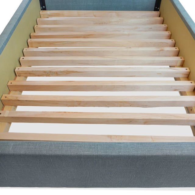 Modern NY Designer Custom High Quality (Full Size) Bed Frame For Sale - Image 4 of 7