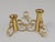 Brass and Crystal Candleholder by Palwa Gaetano, 1970s For Sale - Image 3 of 12
