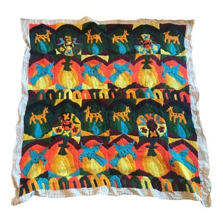 Vintage 1980s Animal Tapestry For Sale