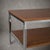 Details Period: Mid-century modern, circa 1960s–1970s Material: Walnut-effect laminate with chrome-plated steel frame Two-...
