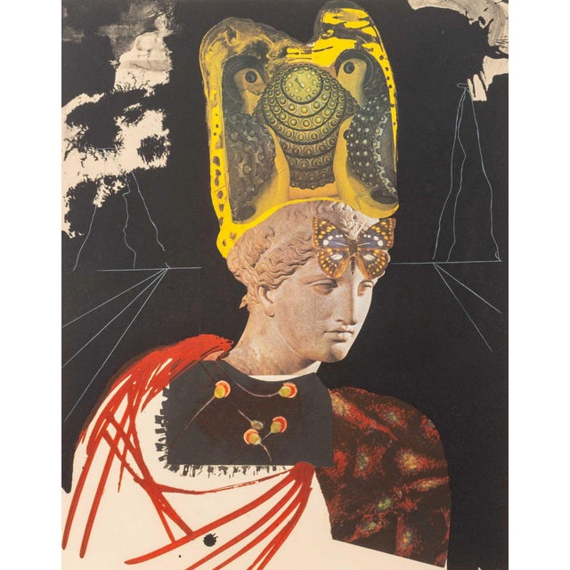 Salvador Dali (Spanish, 1904-1989), "Crazy, Crazy, Crazy Minerva", Etching and Photolithograph in Colors, 1971, from the...