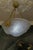 1930s French Art Deco White Frosted Glass and Bronze Pendant Light with Floral Motifs, 1930s For Sale - Image 5 of 18