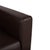 Animal Skin Vida Leather Brown Two-Seater Sofa and Armchair in Chrome by Rolf Benz, Set of 2 For Sale - Image 7 of 18