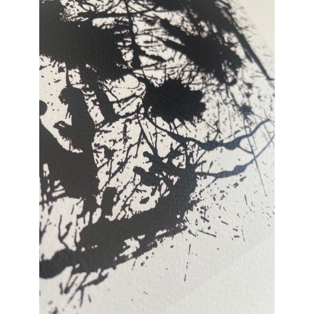 Black Jackson Pollock (1912-1956), Black and White Polyptich, 1950, Copyright Sabam Belgium 2004 For Sale - Image 8 of 9