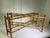 1970s 1970s Attributed to Baker Regency Faux Bamboo Rectangular Glass and Brass Coffee Table For Sale - Image 5 of 11