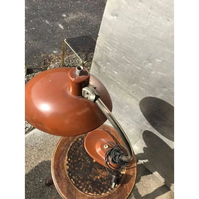 Bauhaus Brown EAKV Table Lamp, 1950s For Sale - Image 3 of 7