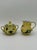 Yellow Ginori 1735 Oriente Italiano Citrono Covered Sugar Bowl and Creamer For Sale - Image 8 of 18