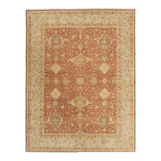 Vintage Hand Knotted Super Fine Indian Rug. 8'x 10' For Sale